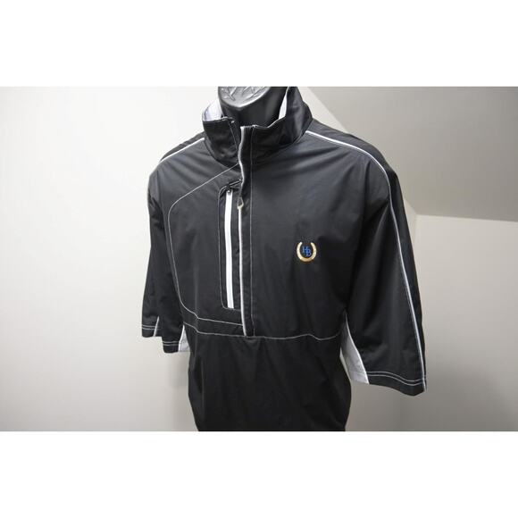 Antigua Golf Jacket 1/4 Zip Horseshoe Bend Performance Windbreaker Mens XL - Picture 3 of 10